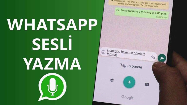 Whatsapp Canlı Sohbet